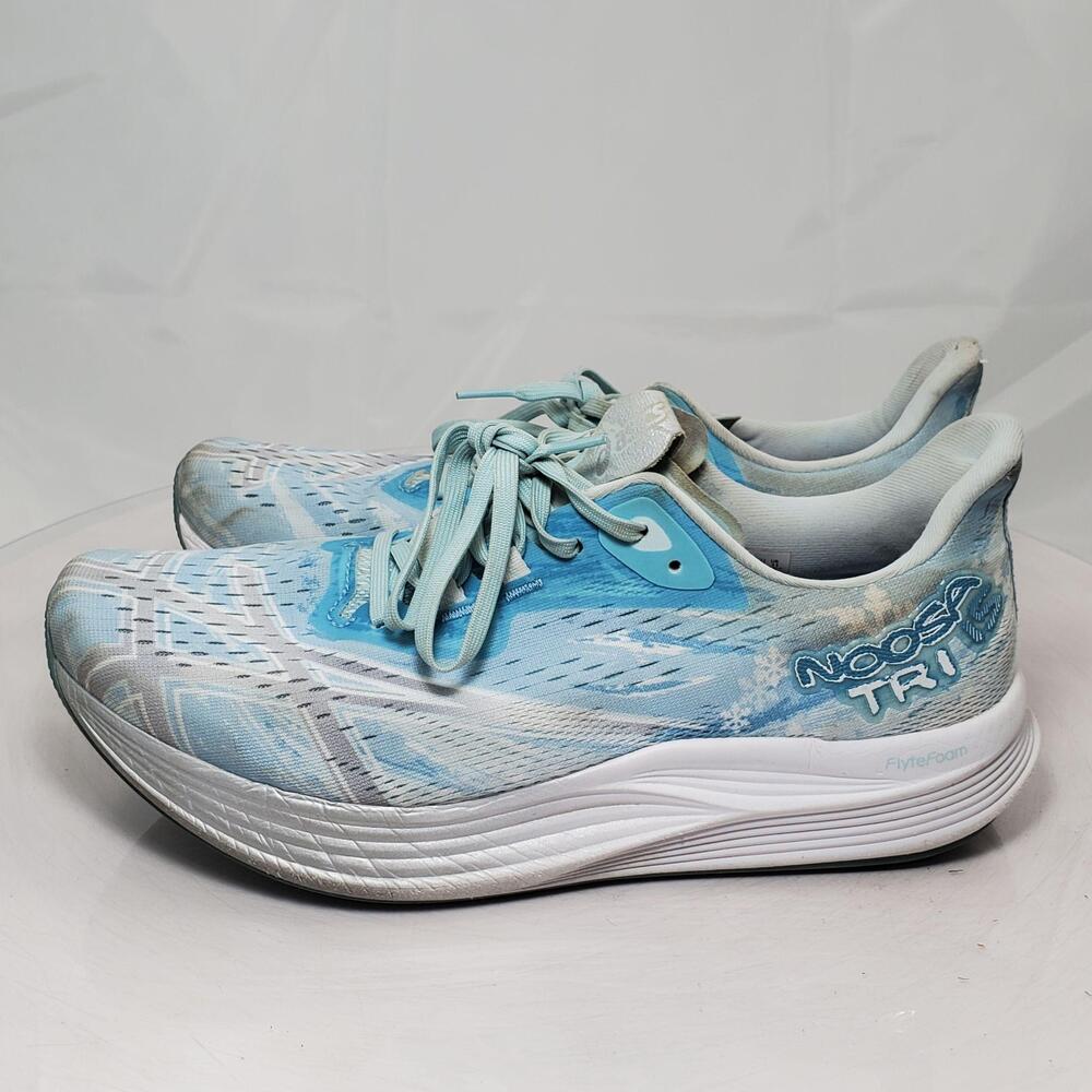 ASICS Noosa Tri 15 Shoes Women 11 Blue Mesh Running Athletic Sneakers 1012B644